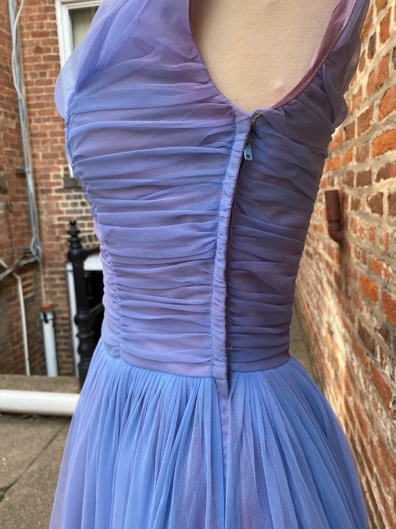 Periwinkle Annie Floral UPF50+ Sleeveless Zip Dress