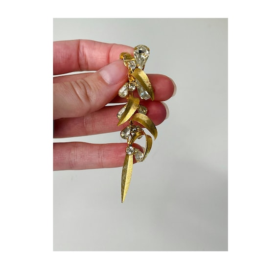 Vendome Gold Spiral Earrings