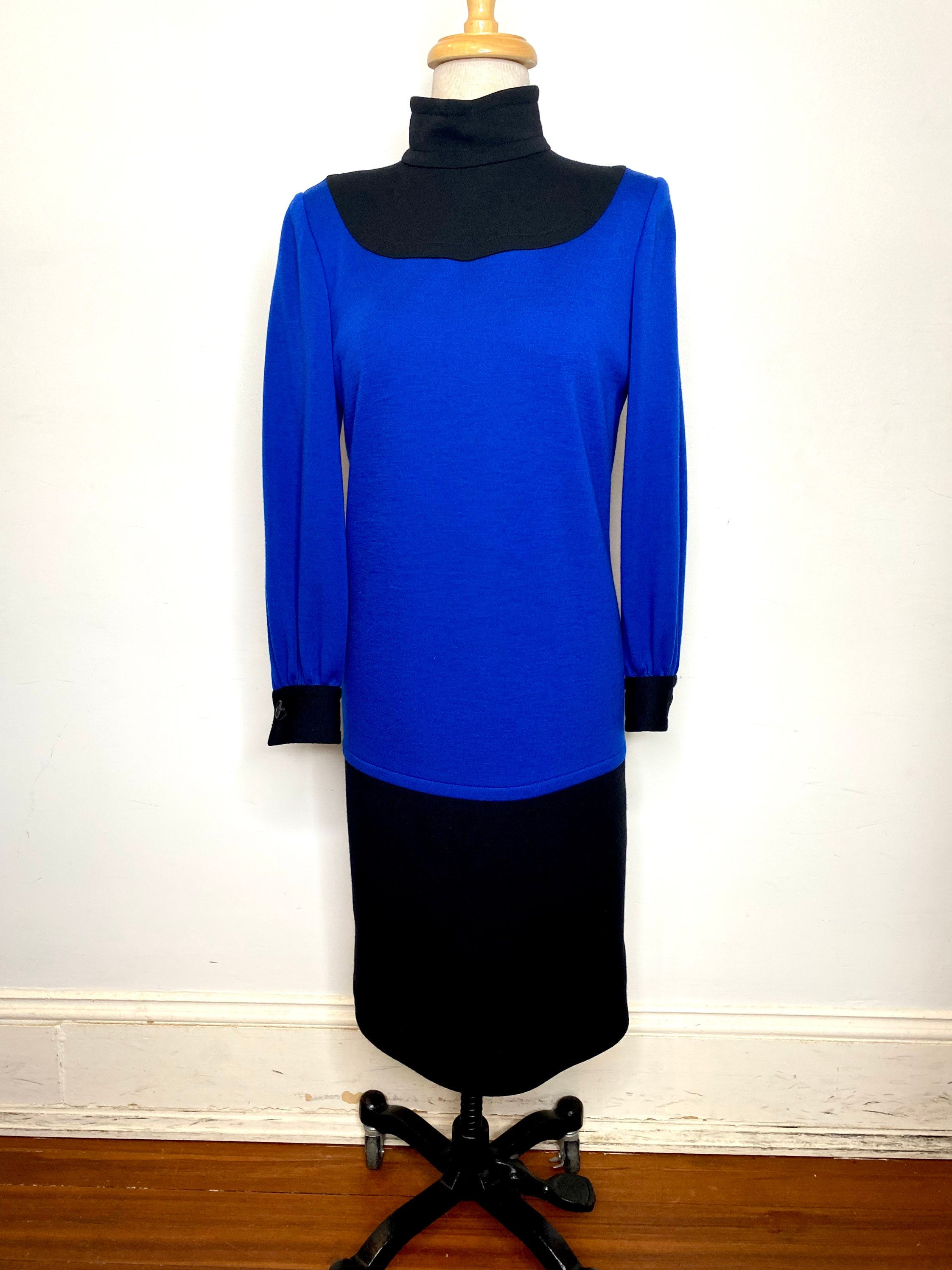 ワンピース Givenchy Black Wool-Blend Turtleneck Dress Givenchy Black wool-blend turtleneck dress | TheDoubleF