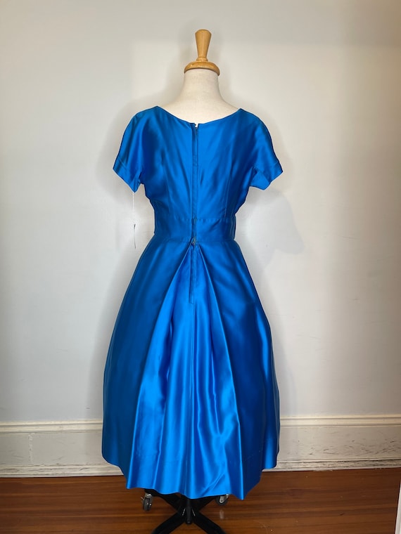 1950’s Elinor Gay Blue Dress - image 7