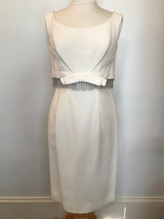 1950 Kim Kory white dress - image 1
