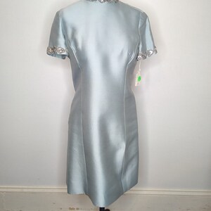 1960’s Pale Blue Chambre Silk Dress