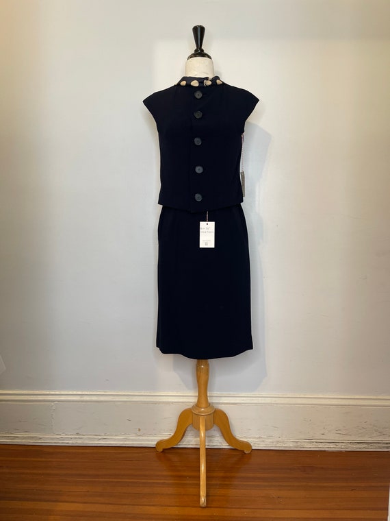 1950s 3pc navy set - image 5