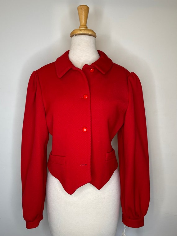 Valentino Sportswear red blazer - image 2