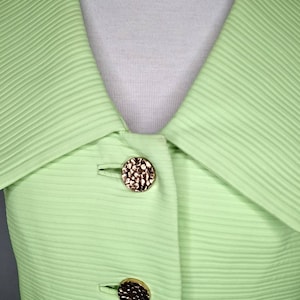 1950s Lime Green Coat Dress
