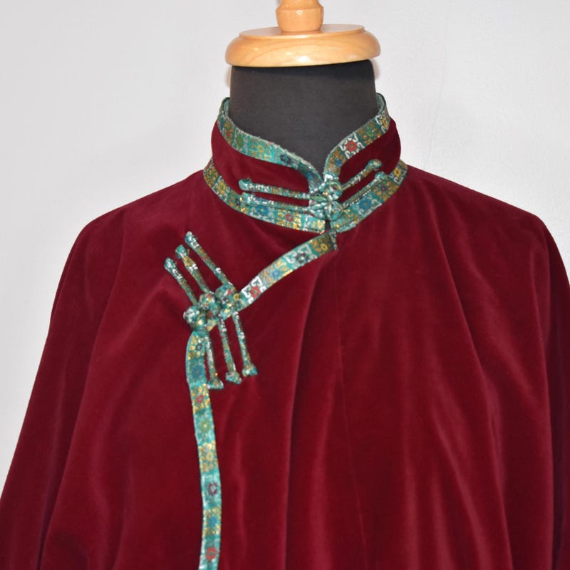 Velvet Smoking Robe - Etsy