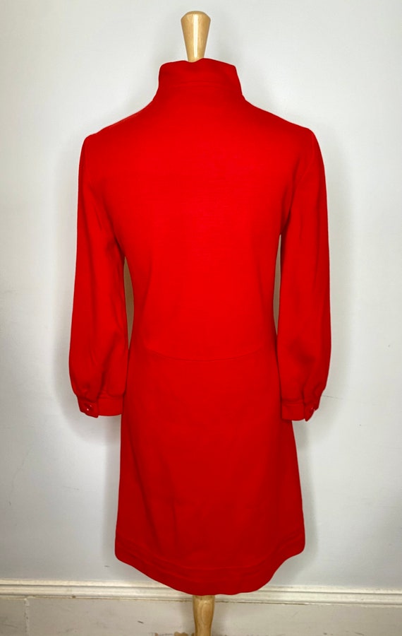 Vintage 70s-80s Red Givenchy Nouvelle Boutique Co… - image 4