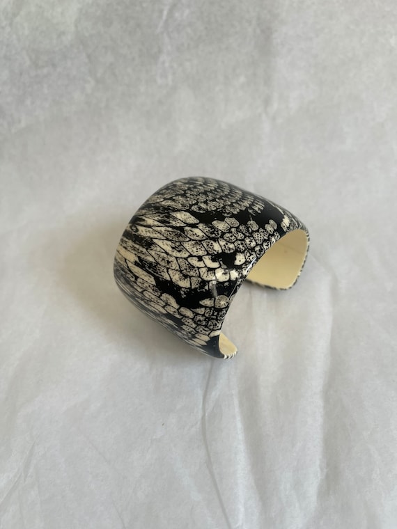 Paris Snakeskin Cuff