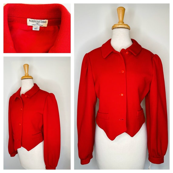 Valentino Sportswear red blazer - image 1