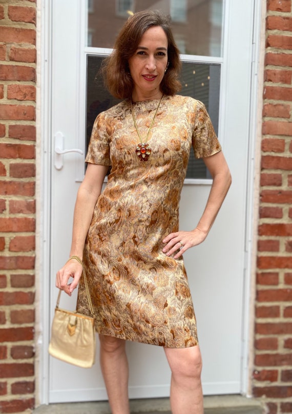 1950s glitter dress