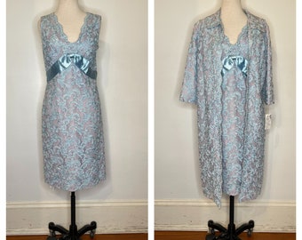 1950’s Honigsbaum's Silk and Lace 2pc Set