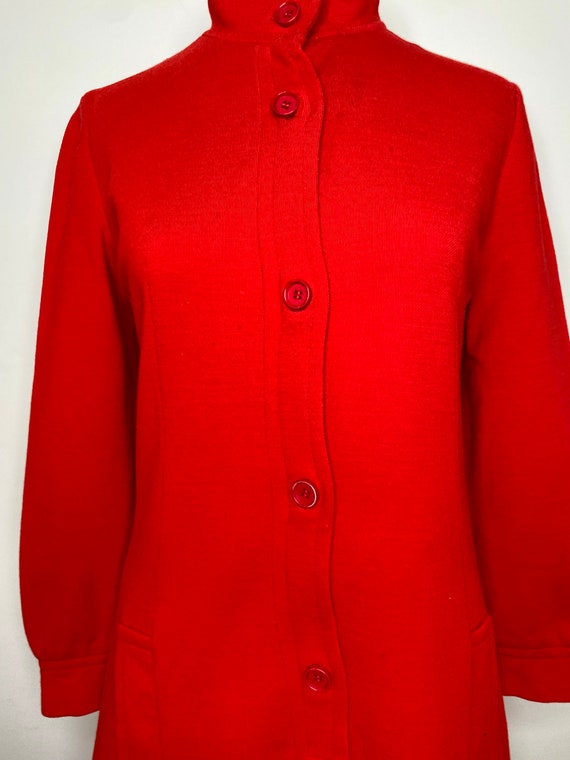 Vintage 70s-80s Red Givenchy Nouvelle Boutique Co… - image 5