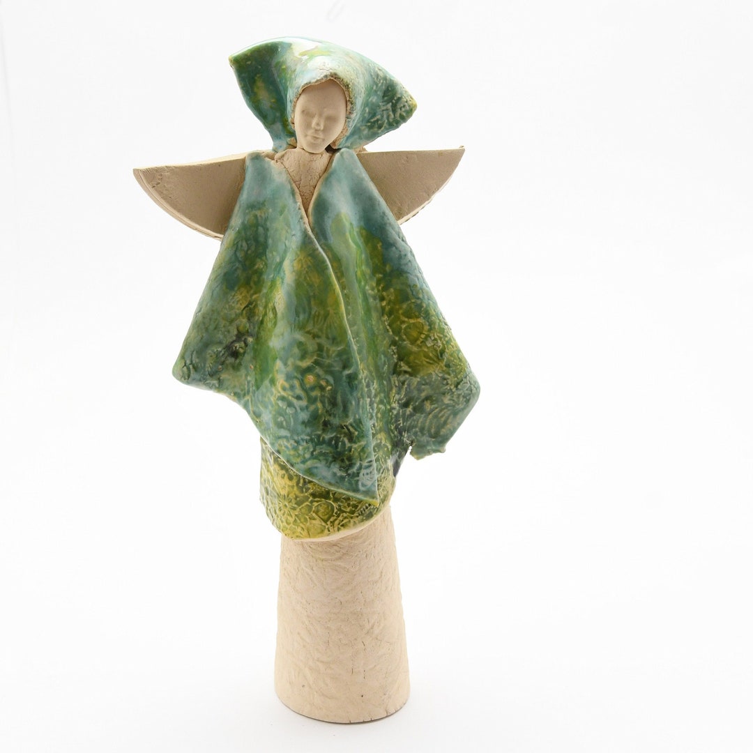 Ceramic Angel, Ceramic Angel, Ceramic Sculpture, Sculpture, Ceramic Art ...