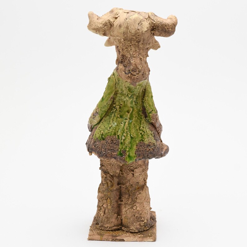 Rokita Field Devil Ceramic Figure, Ceramic Sculpture, Ceramic Art, Hand