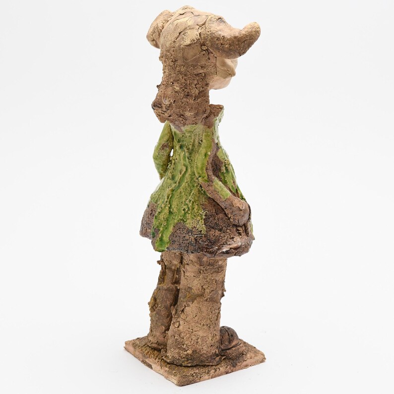 Rokita Field Devil Ceramic Figure, Ceramic Sculpture, Ceramic Art, Hand