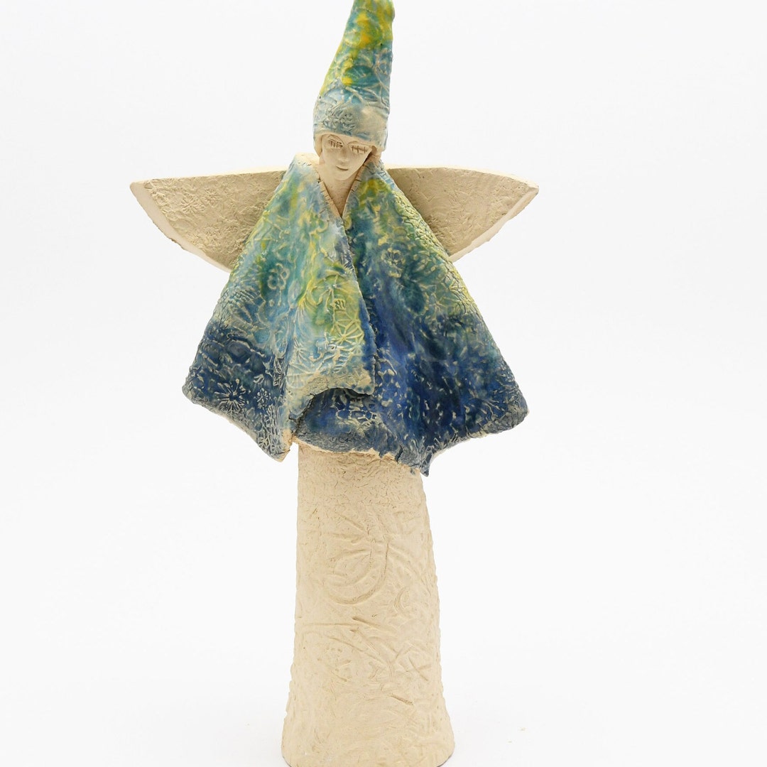 Ceramic Angel, Ceramic Angel, Ceramic Sculpture, Sculpture, Ceramic Art ...