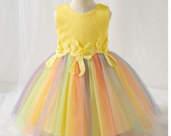 Sunflower Princess Dress