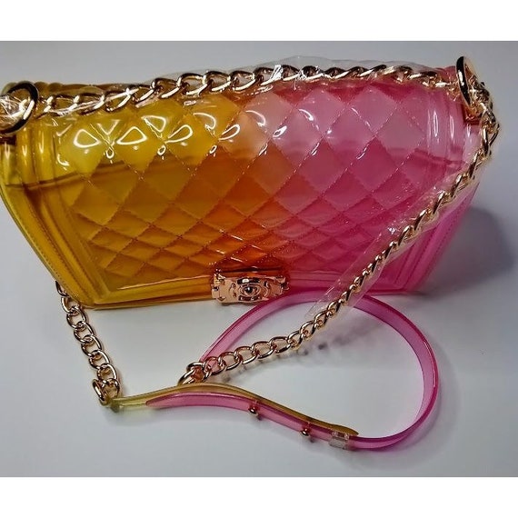 Wholesale Rainbow Jelly Bag Mini Satchel Crossbody Women Purse Handbags by  Soulfina | Supply Leader — Wholesale Supply