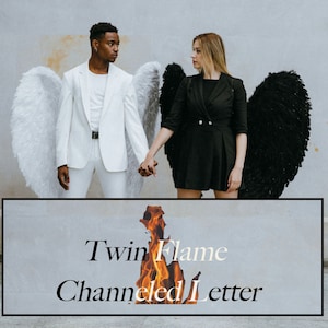 Zwillingsflamme Kanalisierter Buchstabe | Channelte Botschaften von Deiner Zwillingsflamme Zwillingsseele | Twin Flame psychische Lesung | Liebe Energie Heilung