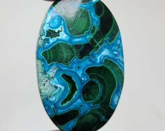 Azurite Malachite Of Very Rare & Gorgeous Very High Quality Cabochon,Natural Loose Gemstone