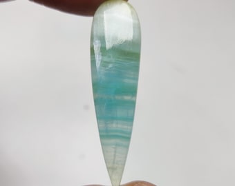 Top quality Natural Aquatic Caribbean Calcite, Cabochon These stones are used in making jewelry