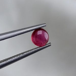 Natural Red Spinel Gemstone: Jewelry Making Stone (4.50mm Ring Size)