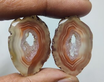 Top Quality Botswana Agate Slice Gemstone, Handmade...This stone is used in making jewellery, it is a beautiful stone