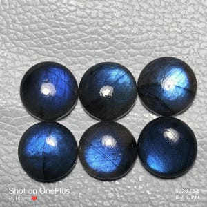 Amazing Quality Purple Labradorite Cabochons Labradorite Spectrolite Gemstone Natural Handmade Labradorite Loose Stone Size 12.50 MM
