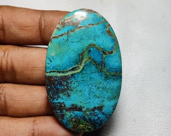 Top Quality!! Shattuckite  Cabochon Natural  Shattuckite  Gemstone Hand Polish,Semi Precious Stone.  Cts. Size {00X00}MM