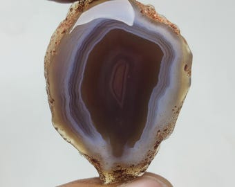 Top Quality Botswana Agate Slice Gemstone, Handmade...This stone is used in making jewellery, it is a beautiful stone