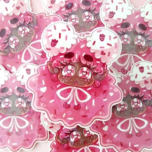 Nilla Berry and Cream, Holo sticker