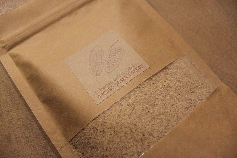 Seed Cycling Kit 1 Month Supply of Raw Organic Seeds Etsy