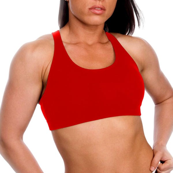 Womens Sports Bra Yoga Workout Fitness Training Activewear Gym Training