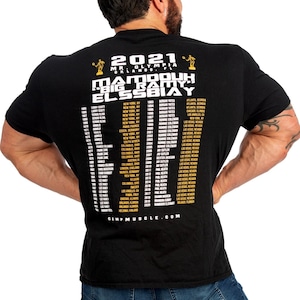 Big Ramy 2021 History of Mr. Olympia T-Shirt Activewear Exercise Gym Fitness Workout