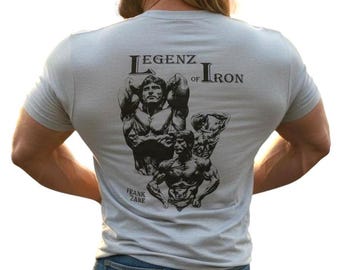 Frank Zane Old School Bodybuilding T-Shirt Gym Fitness Workout