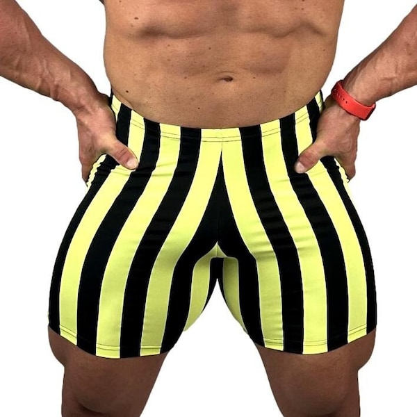 BRITT SHORTS yellow&black