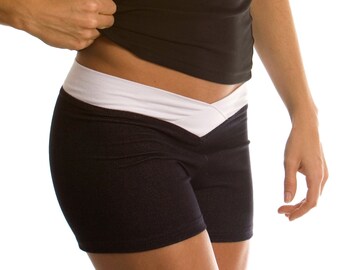 British Flag Womens Low-Waist Hot Pants Workout Yoga Shorts