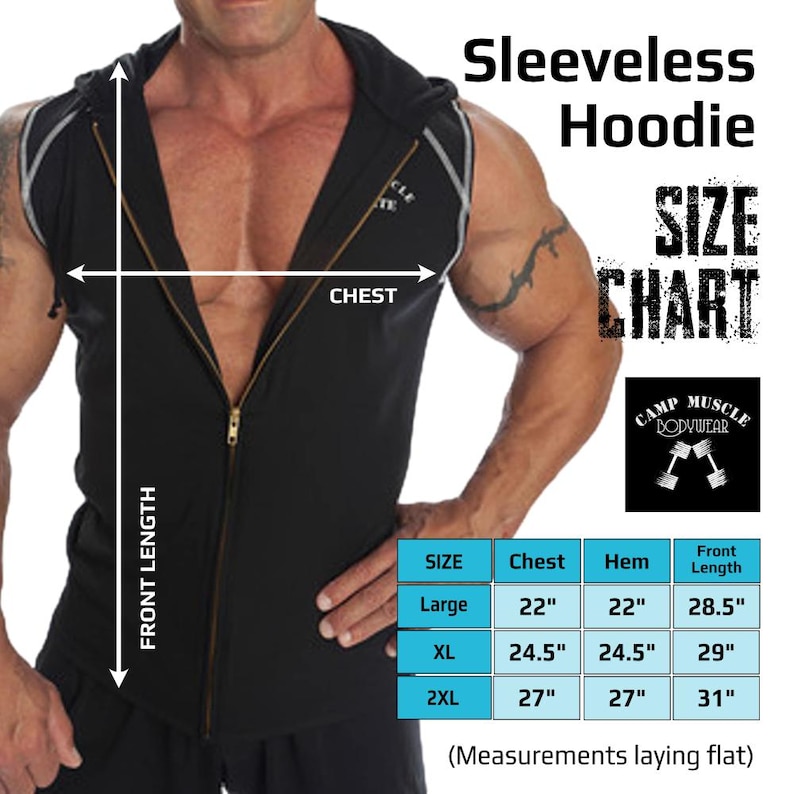 Sudadera con capucha sin mangas para culturismo, para hombre, ideal para hacer ejercicio en el gimnasio o en el gimnasio. imagen 4