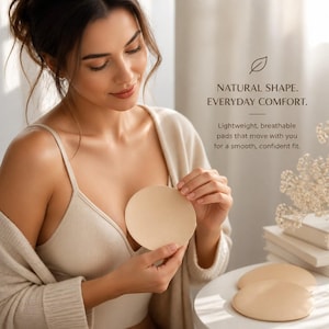 Round Bra Pad Cup Inserts Sports Bra Swimsuit Swimwear Gym Tops