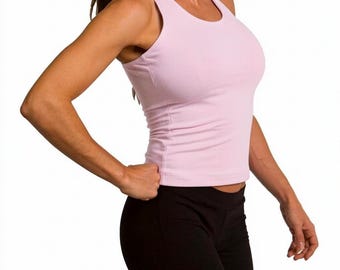 Womens Long Racerback Sports Bra Yoga Gym Workout Fitness