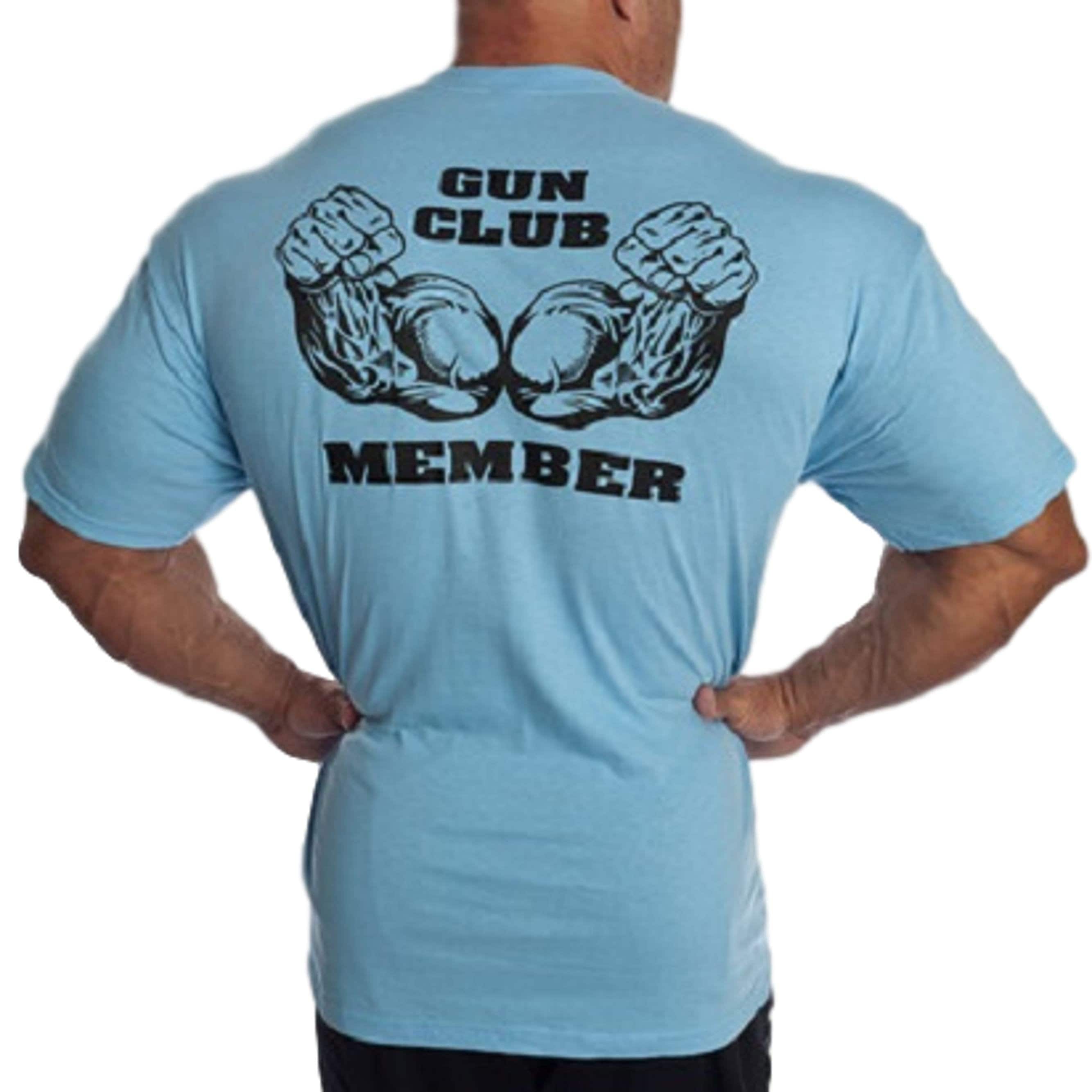 Men's Gun Club Bodybuilding T-shirts Activewear Exercise Etsy