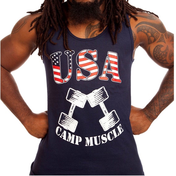 Camisetas sin mangas para hombre, camisetas musculares para entrenamiento,  gimnasio, camisetas de entrenamiento a rayas