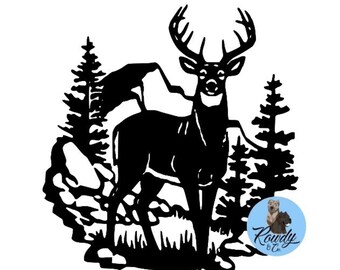 Doe Deer Buck Etsy