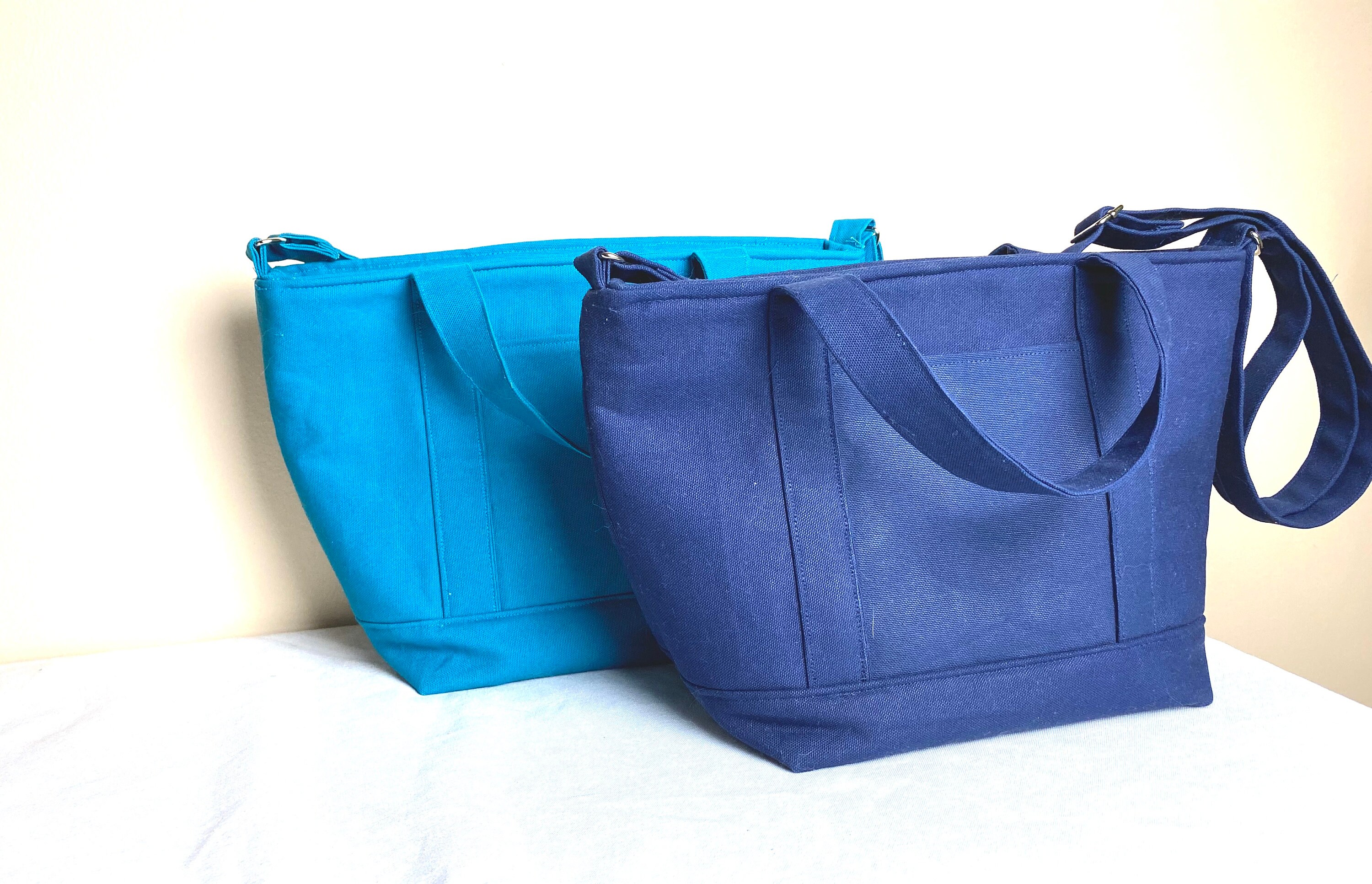 Canvas Crossbody Bag Canvas Tote Shoulder Bag Crossbody Etsy UK