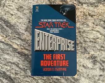 Star Trek: Enterprise, The First Adventure, Novel (USED/VINTAGE)
