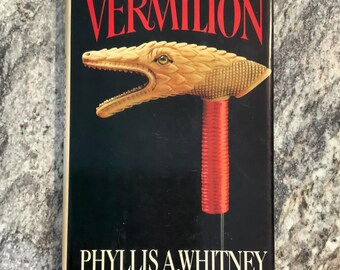 VERMILION - Hardcover Novel by Phyllis A. Whitney (1981)