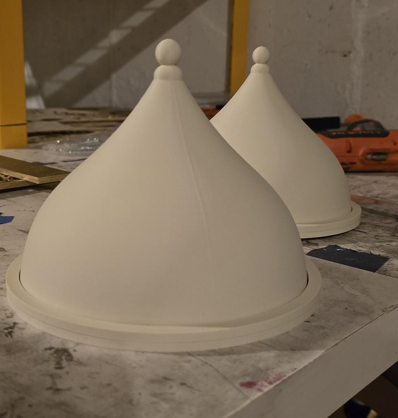 3D Printed Dome inspired Lidded Tray-Ramadan-Eid Tray-Kajoor Date Tray image 9