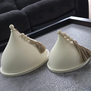 3D Printed Dome inspired Lidded Tray-Ramadan-Eid Tray-Kajoor Date Tray image 12