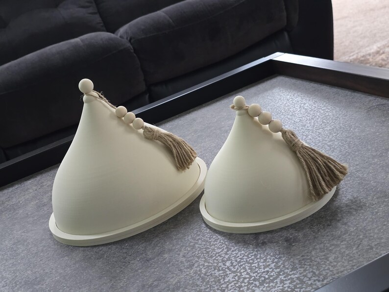 3D Printed Dome inspired Lidded Tray-Ramadan-Eid Tray-Kajoor Date Tray image 12