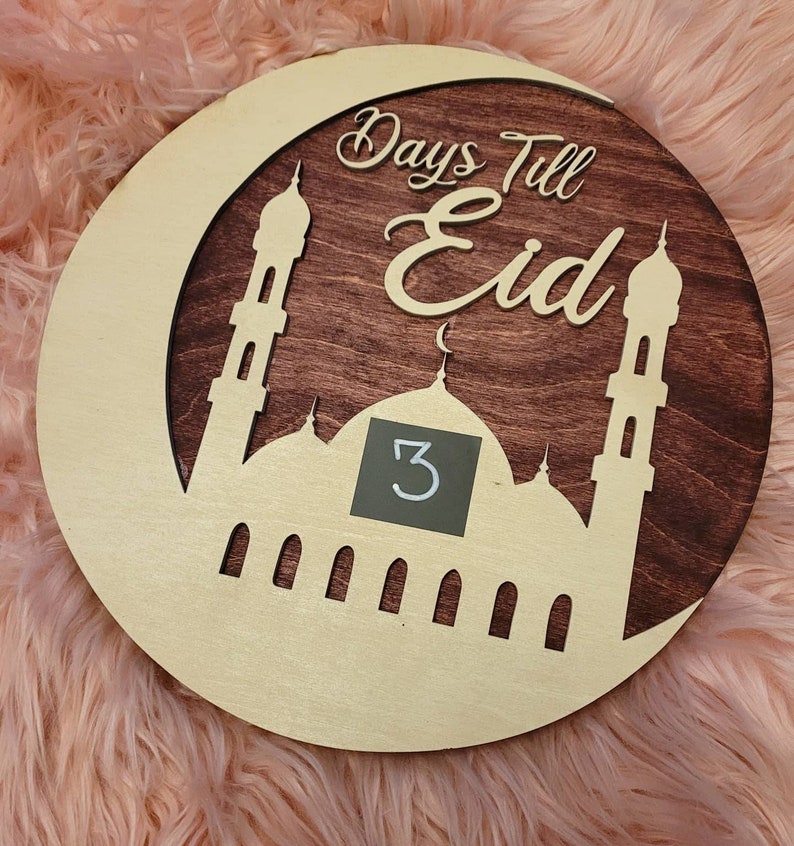 Eid/ramadan Calenderdays Till Eid Etsy